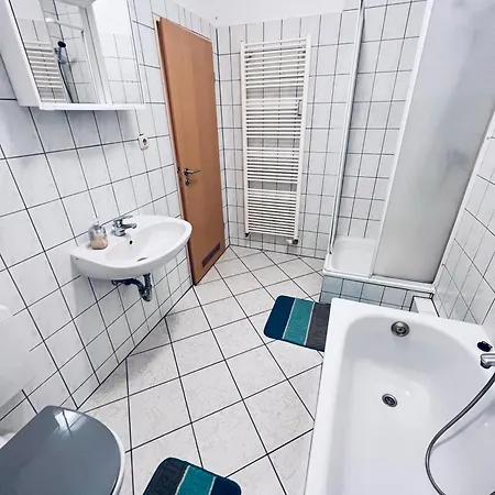Apartmán Worker & Monteur - Haus Burgstadt - Grill & Bundesliga