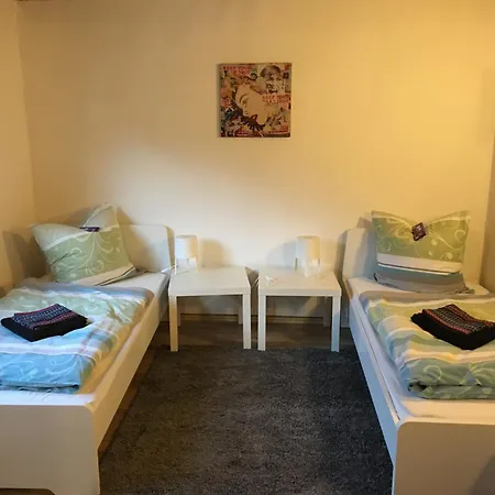 Apartmán Worker & Monteur - Haus Burgstadt - Grill & Bundesliga *