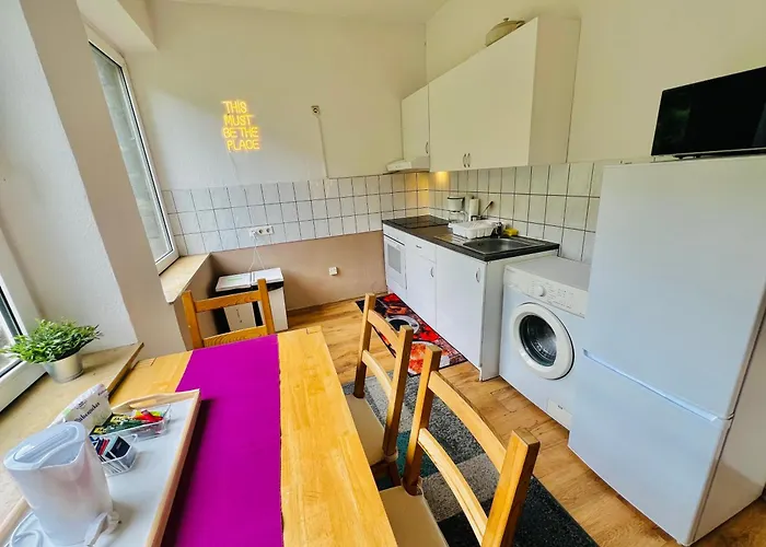 Apartmán Comfort - Sky Bundesliga, Playstation, Grill & Balkon - Haus Burgstadt