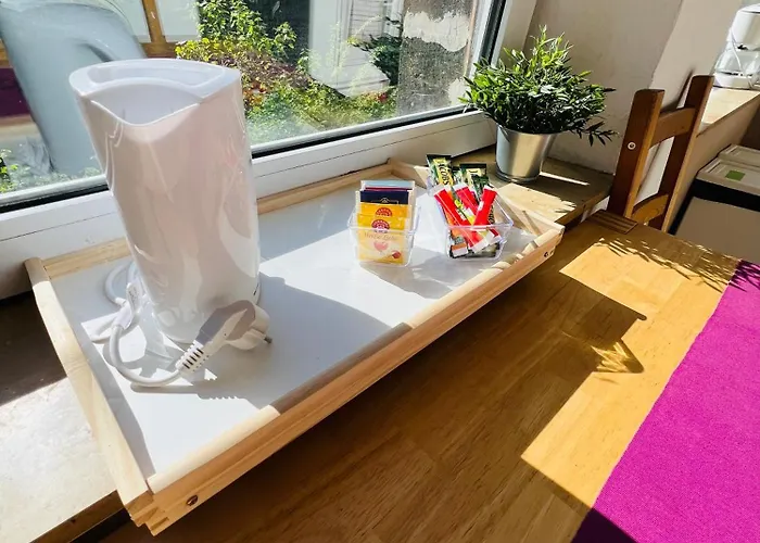 Comfort Apartments - Sky Bundesliga, Playstation, Grill & Balkon - Haus Burgstadt Appartement *