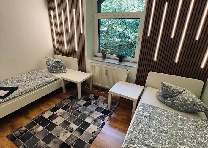 Comfort - Sky Bundesliga, Playstation, Grill & Balkon - Haus Burgstadt *