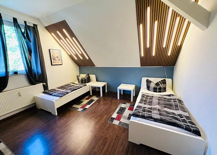 Apartamento Comfort Apartments - Sky Bundesliga, Playstation, Grill & Balkon - Haus Burgstadt *